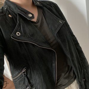 Zara leather jacket - xs